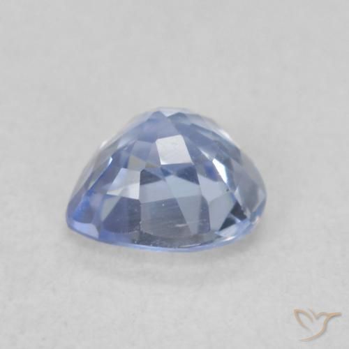 9,17 ctw natürlicher Pastellblau Saphir, Herz, VVS-VS