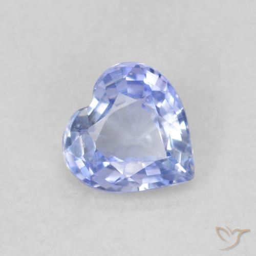 9,17 ctw natürlicher Pastellblau Saphir, Herz, VVS-VS