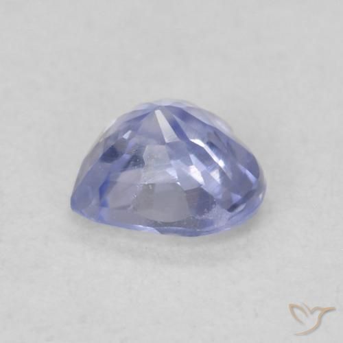 9,17 ctw natürlicher Hellviolettes Blau Saphir, Herz, VS