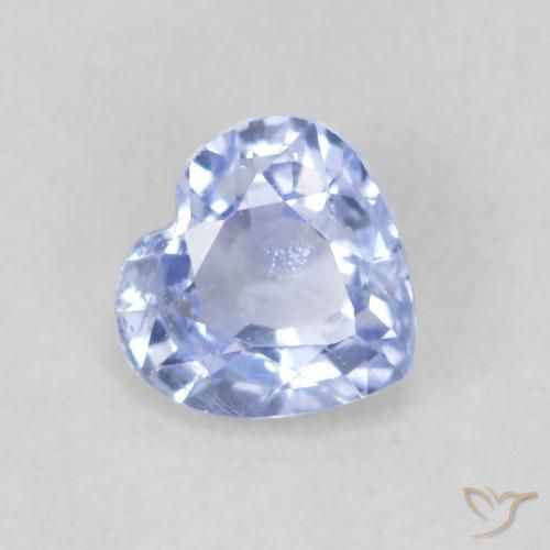 9,17 ctw natürlicher Pastellblau Saphir, Herz, VS