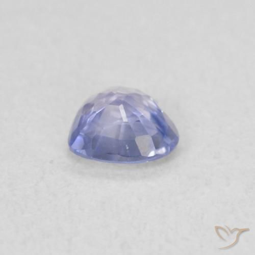 9,17 ctw natürlicher violett-blau Saphir, Herz, VS