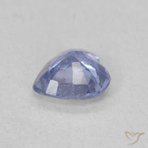 9,17 ctw natürlicher Baby blau Saphir, Herz, VS