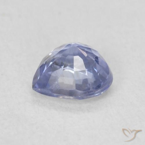 9,17 ctw natürlicher Hellviolettes Blau Saphir, Herz, VS