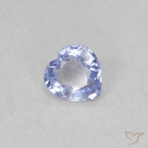 9,17 ctw natürlicher Pastellblau Saphir, Herz, VS