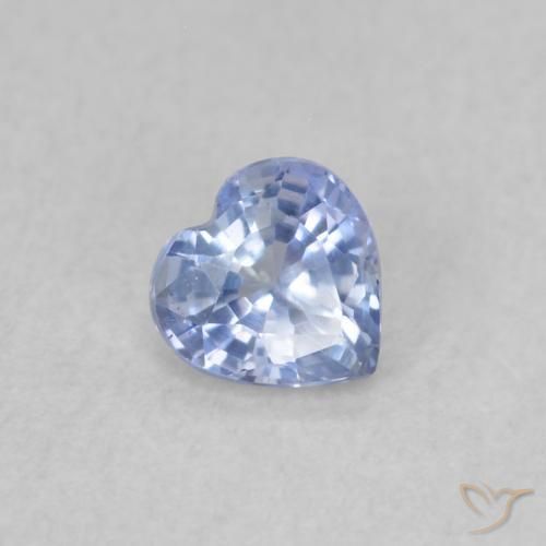 9,17 ctw natürlicher Pastellblau Saphir, Herz, VS