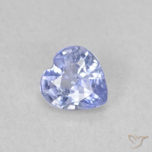 9,17 ctw natürlicher Pastellblau Saphir, Herz, VS