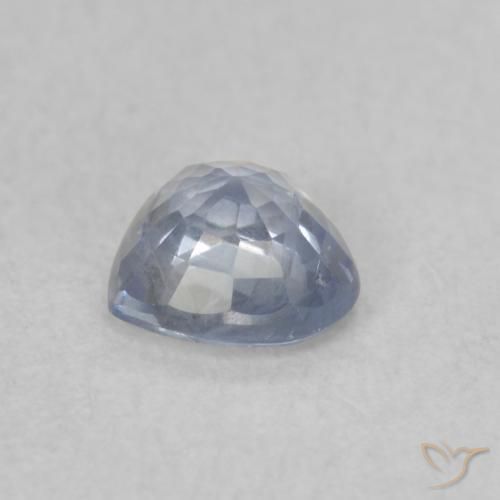 9,17 ctw natürlicher blassblau Saphir, Herz, VS
