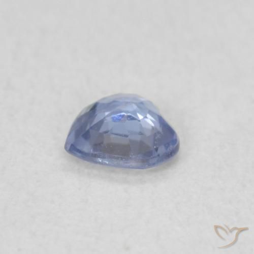 9,17 ctw natürlicher Hellviolettes Blau Saphir, Herz, VS