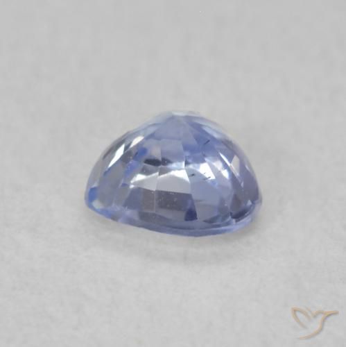 9,17 ctw natürlicher Pastellblau Saphir, Herz, VVS-VS