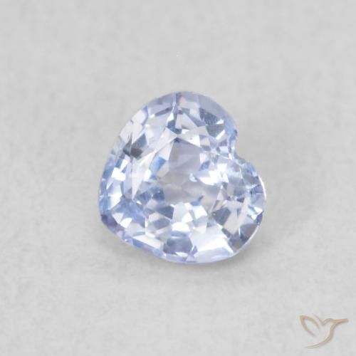 0.33ct Natürlicher Purpurblau Saphir, Herz, VVS-VS