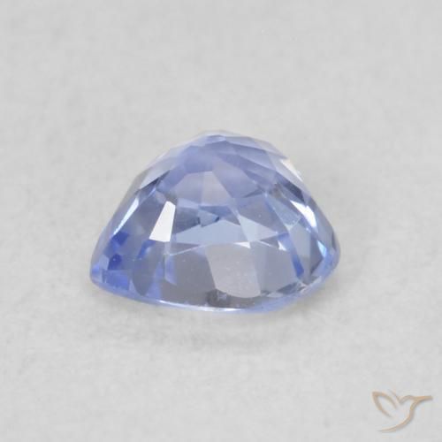 9,17 ctw natürlicher Pastellblau Saphir, Herz, VVS-VS