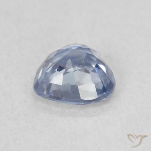 9,17 ctw natürlicher Baby blau Saphir, Herz, VVS-VS
