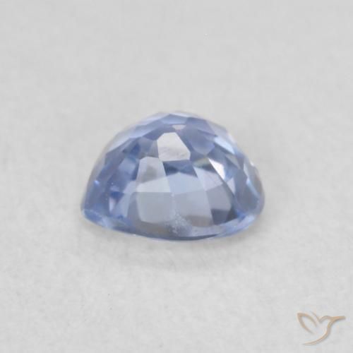 9,17 ctw natürlicher Pastellblau Saphir, Herz, VVS-VS