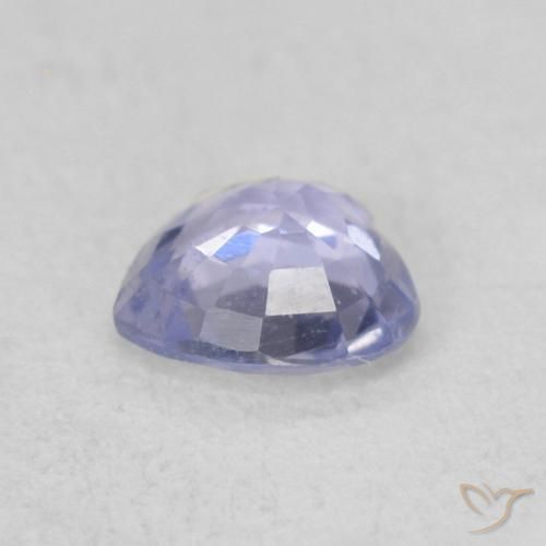 9,17 ctw natürlicher Hellviolettes Blau Saphir, Herz, VS