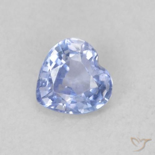 9,17 ctw natürlicher Pastellblau Saphir, Herz, VS