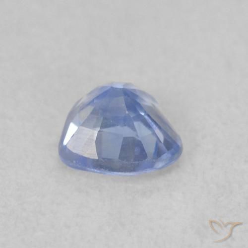 9,17 ctw natürlicher Hellviolettes Blau Saphir, Herz, VS