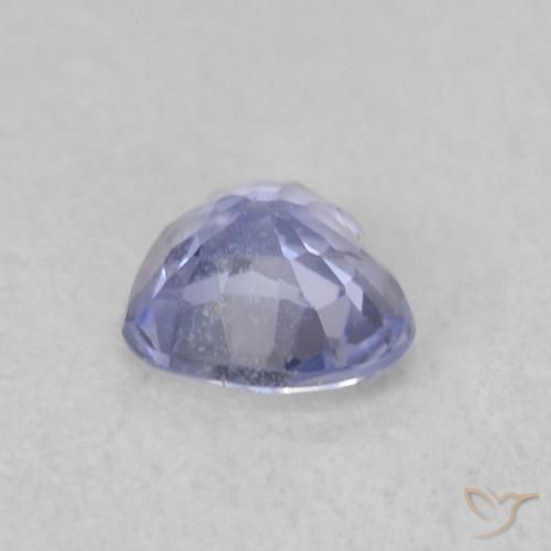 9,17 ctw natürlicher Hellviolettes Blau Saphir, Herz, VS