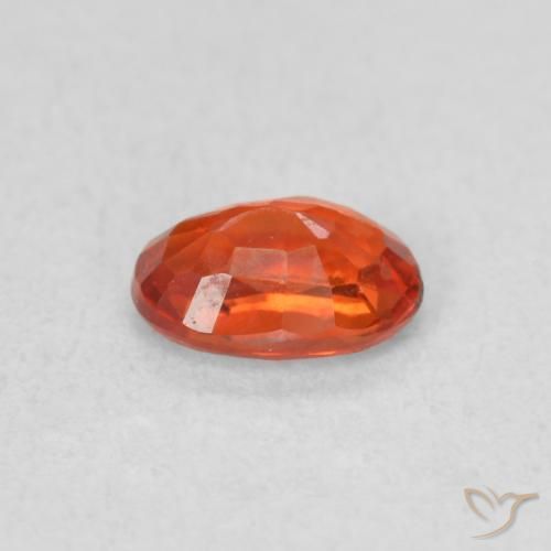 9,17 ctw natürlicher Warmes Orange Saphir, Oval, VS