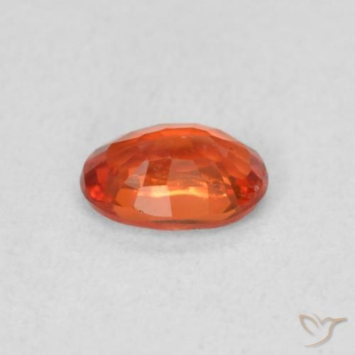 9,17 ctw natürlicher Warmes Orange Saphir, Oval, VS
