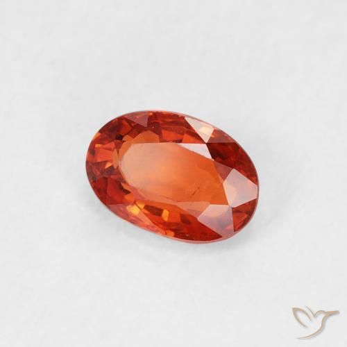 9,17 ctw natürlicher Intensives Rot Saphir, Oval, VS