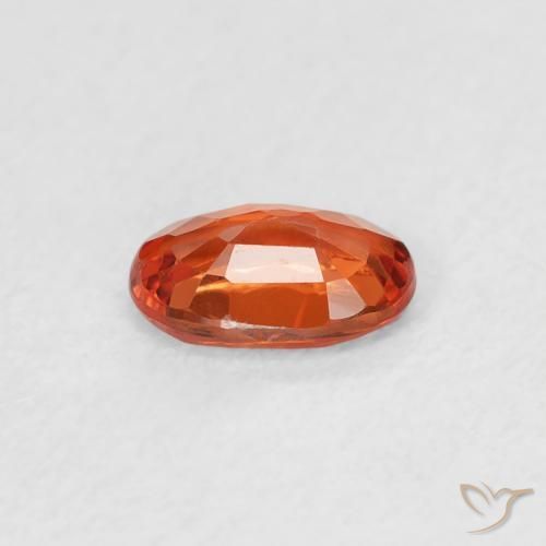 9,17 ctw natürlicher Mittelorange Saphir, Oval, VS
