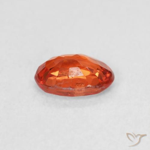 9,17 ctw natürlicher Feuerorange Saphir, Oval, VS