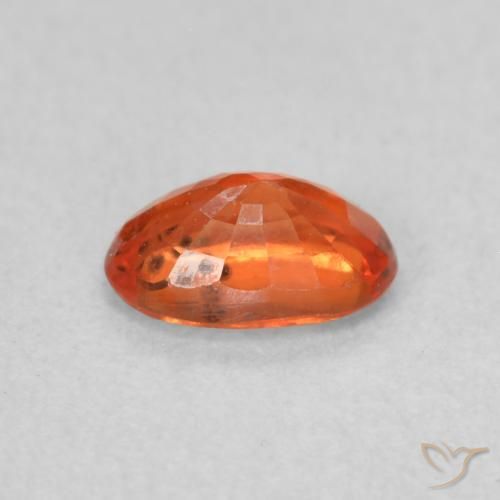 9,17 ctw natürlicher Mittelorange Saphir, Oval, VS