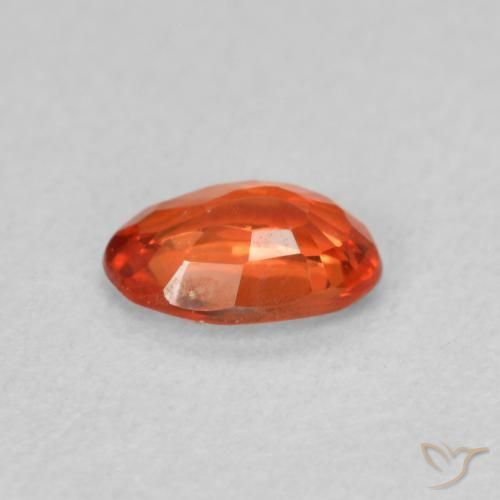 9,17 ctw natürlicher Mittelorange Saphir, Oval, VS
