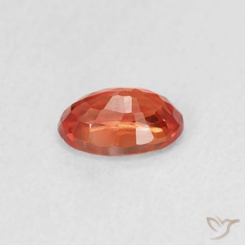 9,17 ctw natürlicher Leuchtendes Purpurrot Saphir, Oval, VVS-VS