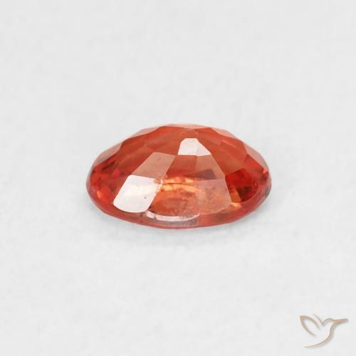 9,17 ctw natürlicher Feuerorange Saphir, Oval, VS