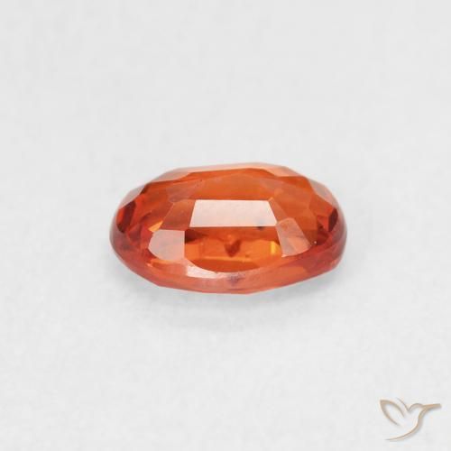 9,17 ctw natürlicher Mittelorange Saphir, Oval, VS