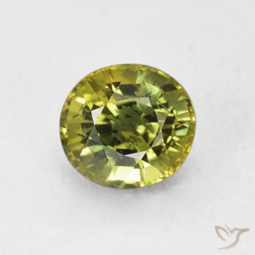 2.08ct Natürlicher Mehrfarbig Saphir, Oval, VS