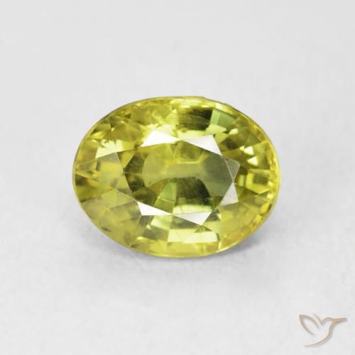 2.65ct Natürlicher Warmes Erdgrün Saphir, Oval, VVS-VS