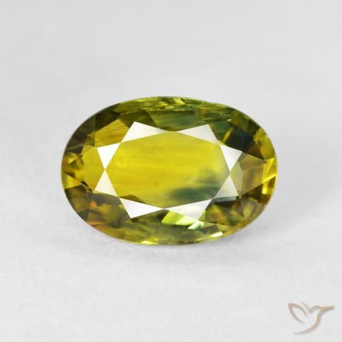 3.13ct Natürlicher Tiefes Goldbraun Saphir, Oval, VS