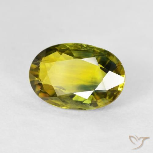 9,17 ctw natürlicher Tiefes Goldbraun Saphir, Oval, VS