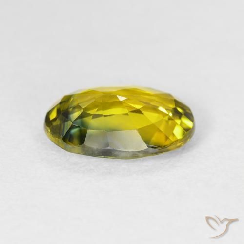 9,17 ctw natürlicher Tiefes Goldbraun Saphir, Oval, VS