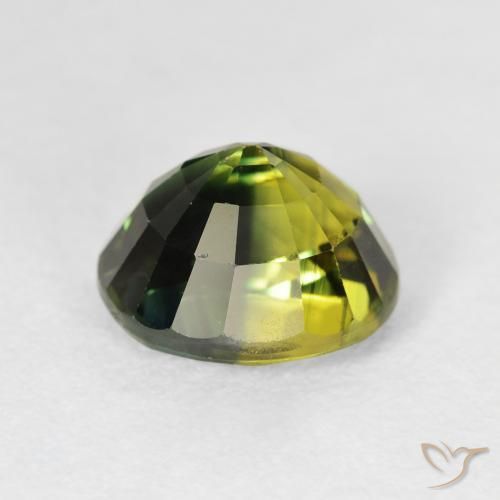 9,17 ctw natürlicher Tiefes Waldgrün Saphir, Oval, VS