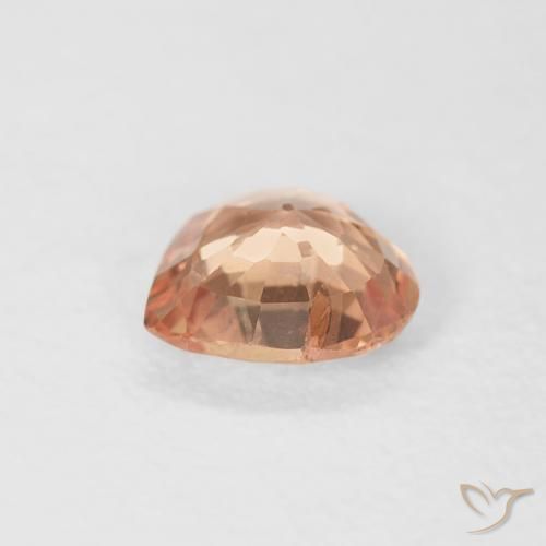 9,17 ctw natürlicher Mittelorange Saphir, Herz, VS
