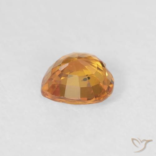 9,17 ctw natürlicher Golden Saphir, Herz, VS