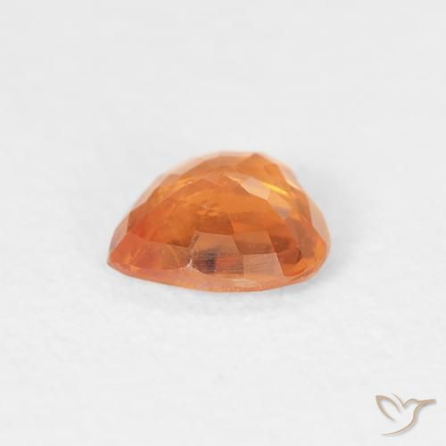 9,17 ctw natürlicher hellorange Saphir, Herz, VS