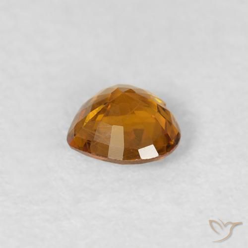 9,17 ctw natürlicher Aprikose Orange Saphir, Herz, VS