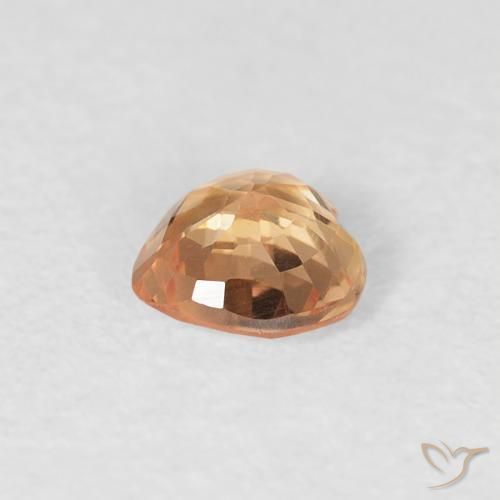 9,17 ctw natürlicher Mittelorange Saphir, Herz, VVS
