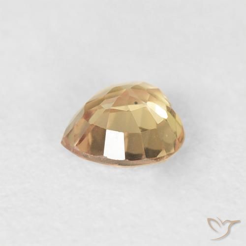 9,17 ctw natürlicher Golden Saphir, Herz, VVS