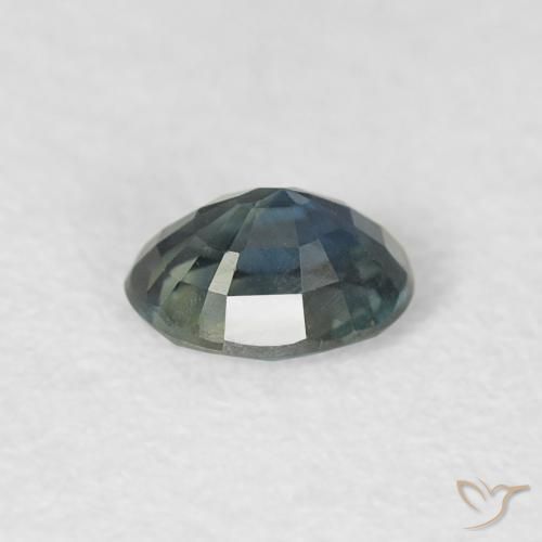 9,17 ctw natürlicher dunkelblau Saphir, Oval, VVS