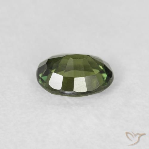 9,17 ctw natürlicher Medium Light Green Saphir, Oval, VVS-VS