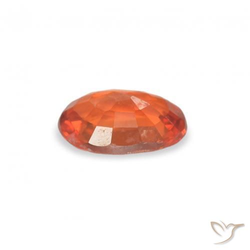 9,17 ctw natürlicher Mittelorange Saphir, Oval, VS