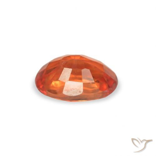 9,17 ctw natürlicher Mittelorange Saphir, Oval, VS