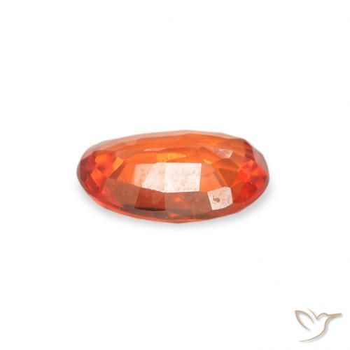 9,17 ctw natürlicher Mittelorange Saphir, Oval, VS
