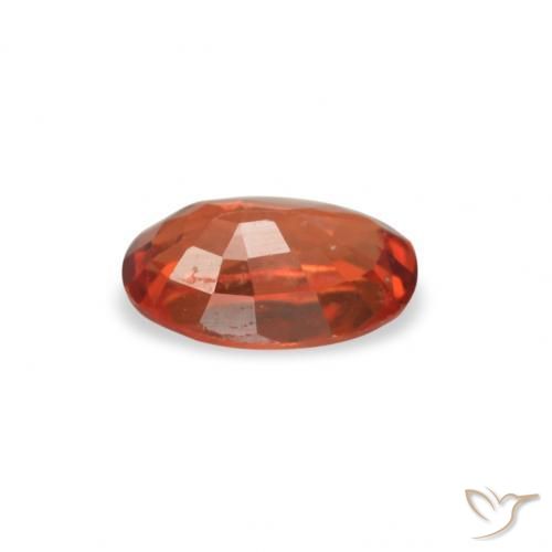 9,17 ctw natürlicher Hellrot Saphir, Oval, VVS-VS