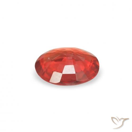 9,17 ctw natürlicher Intensives Rot Saphir, Oval, VVS